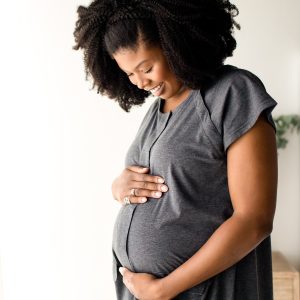 Universal Labor & Delivery Gown | Grey Heather