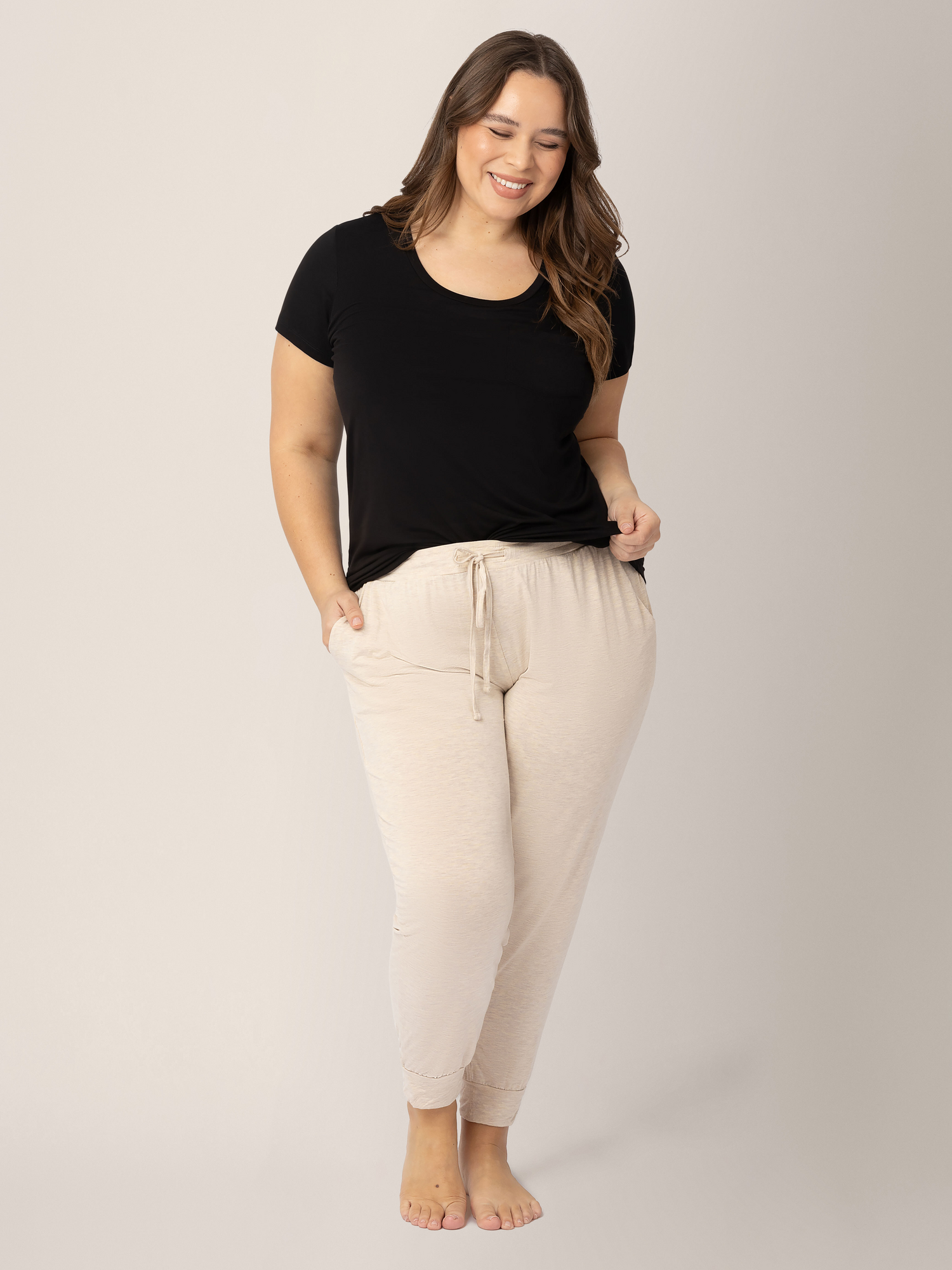 Everyday Maternity & Nursing T-shirt | Black - Image 7