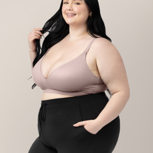 Minimalist Maternity & Nursing Bra | Lilac Stone