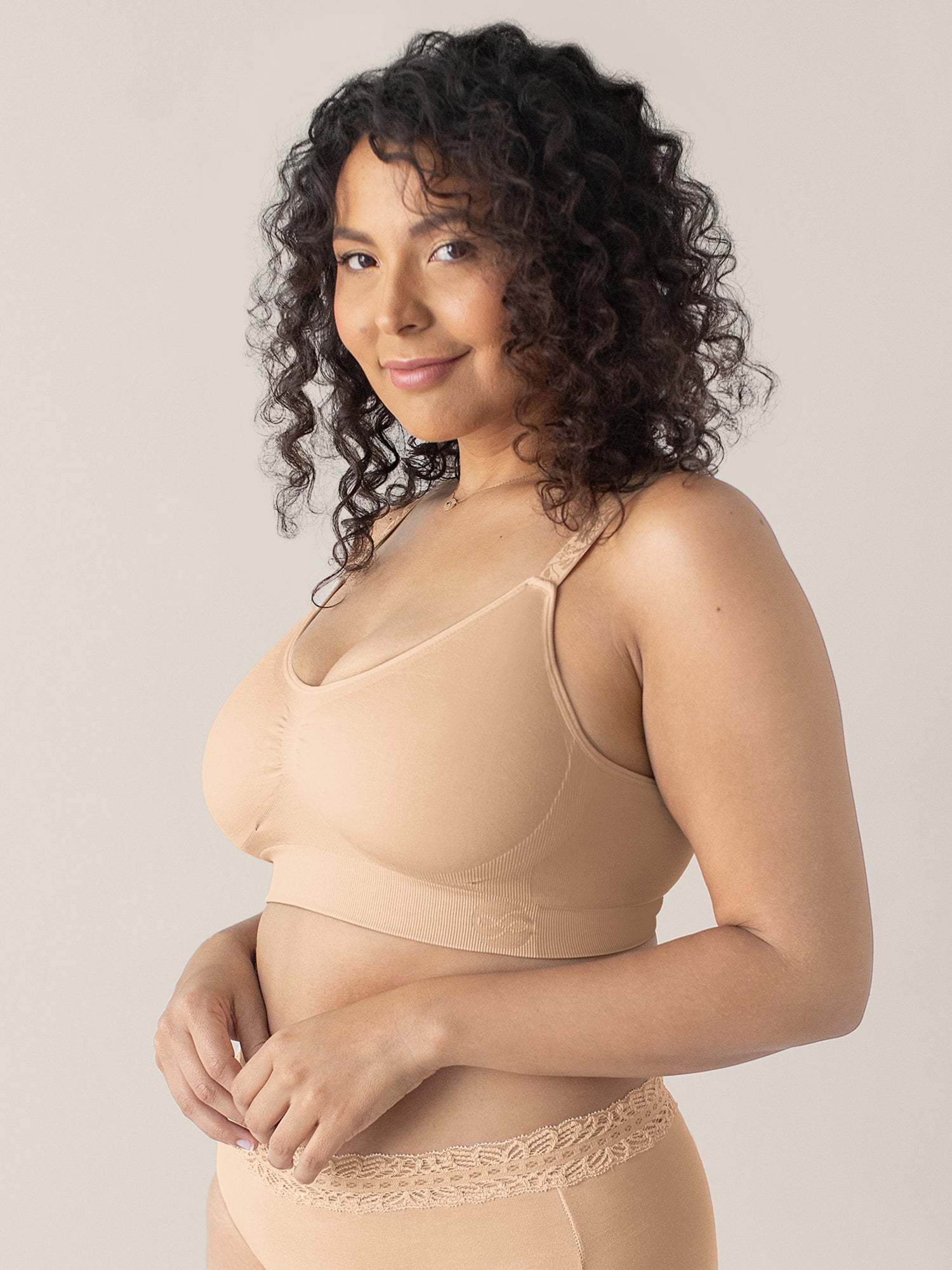 Nellie Sublime® Wireless Bra | Beige - Image 2