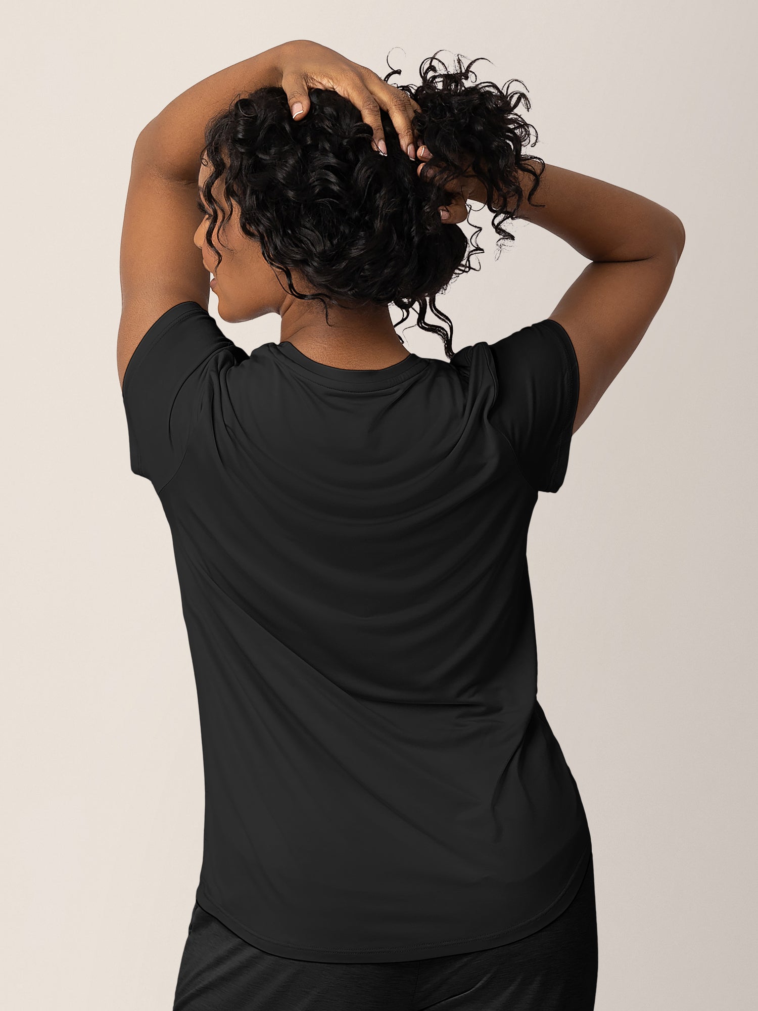 Everyday Maternity & Nursing T-shirt | Black - Image 3