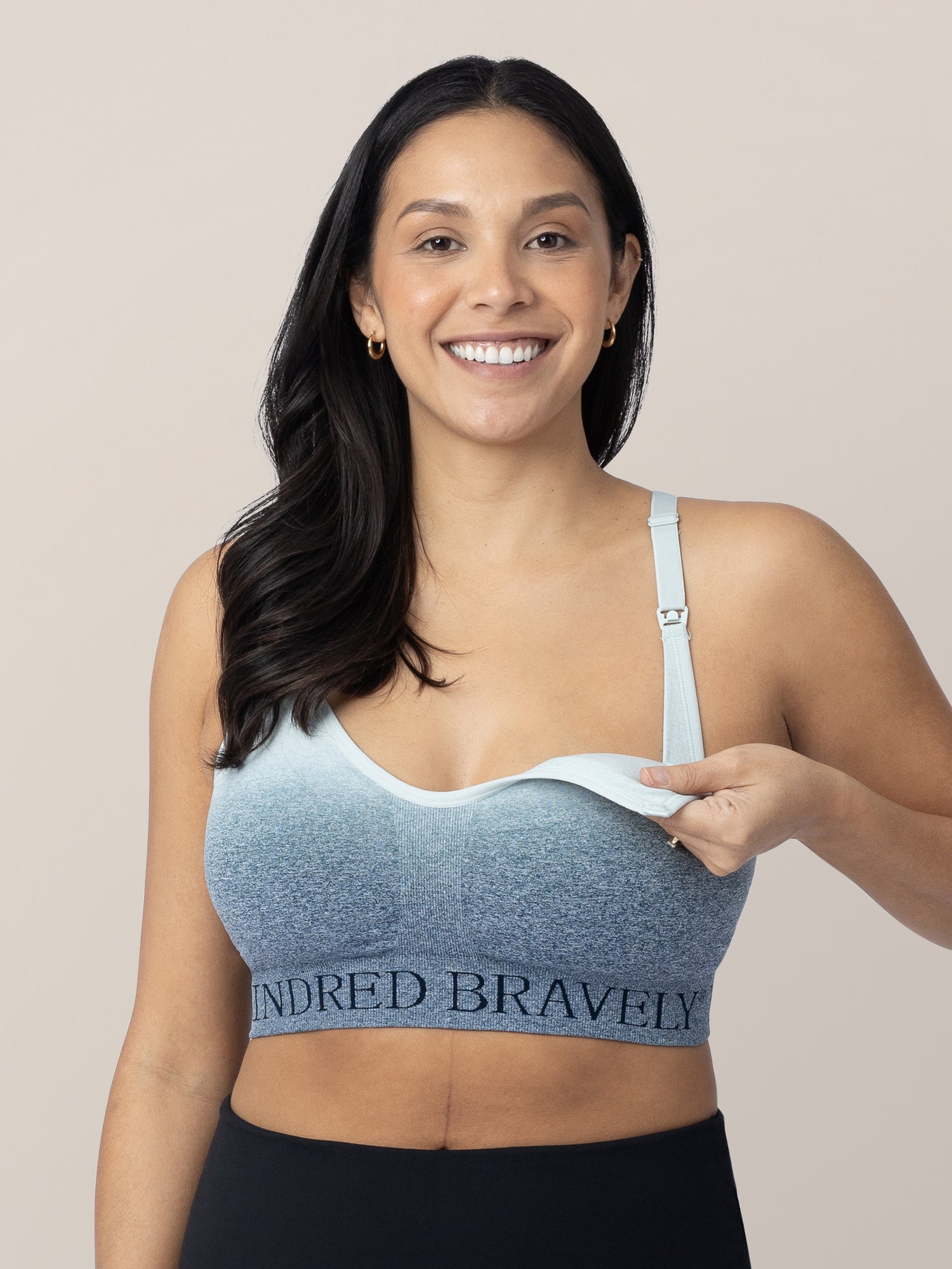 Sublime® Low Impact Nursing Sports Bra | Ombre Storm - Image 2