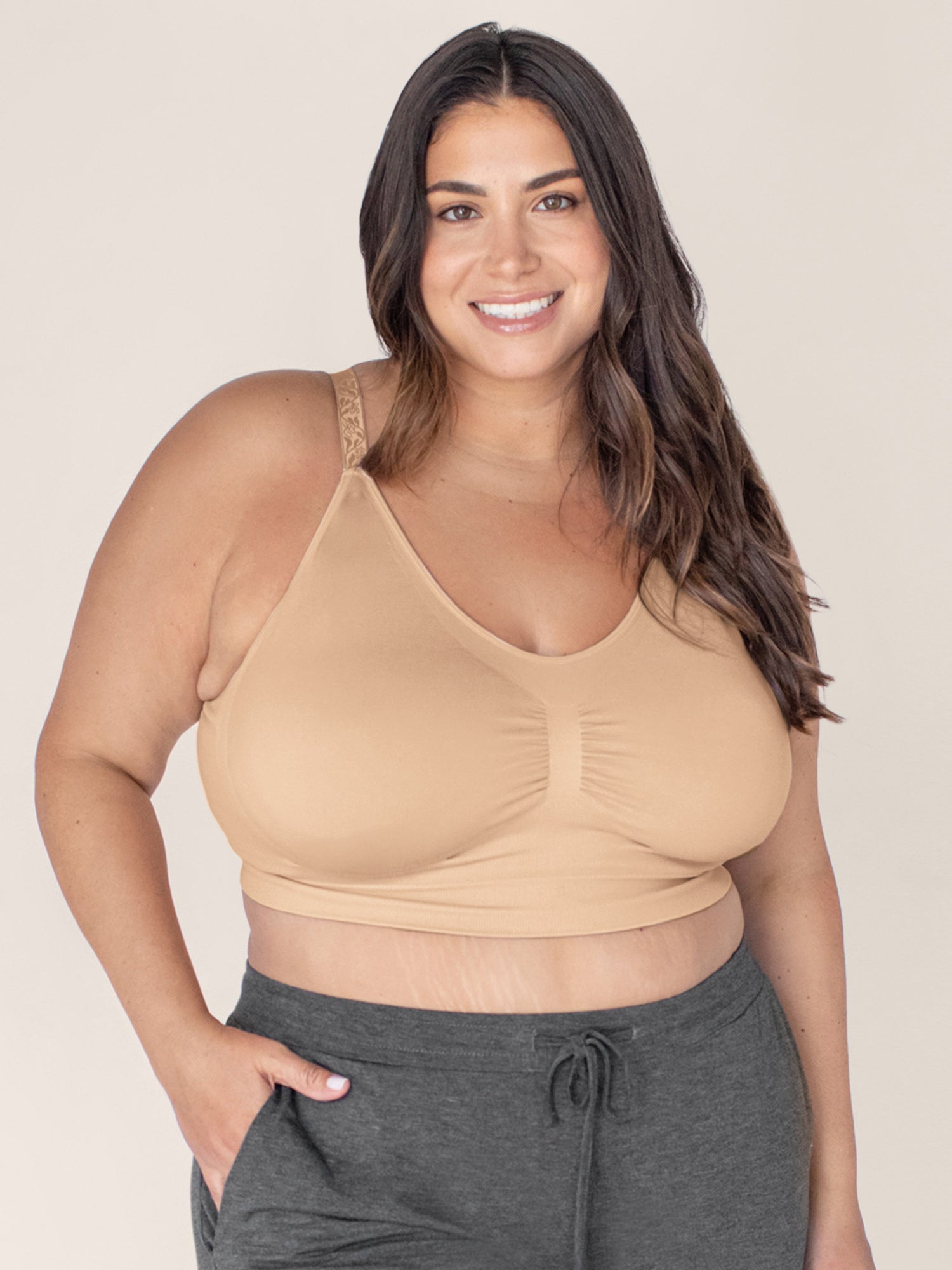 Nellie Sublime® Wireless Bra | Beige - Image 4