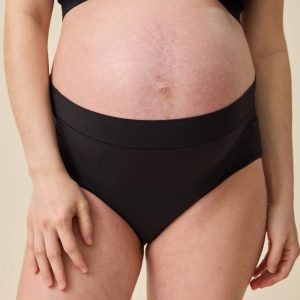 Grow with Me™ Maternity & Postpartum Brief | Black
