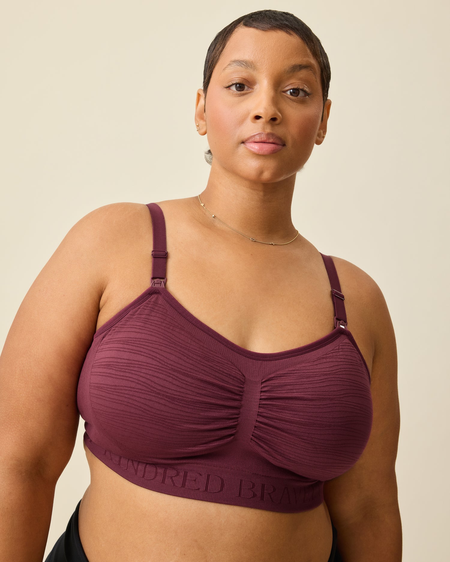Sublime® Hands-Free Pumping & Nursing Bra | Beige - Image 12