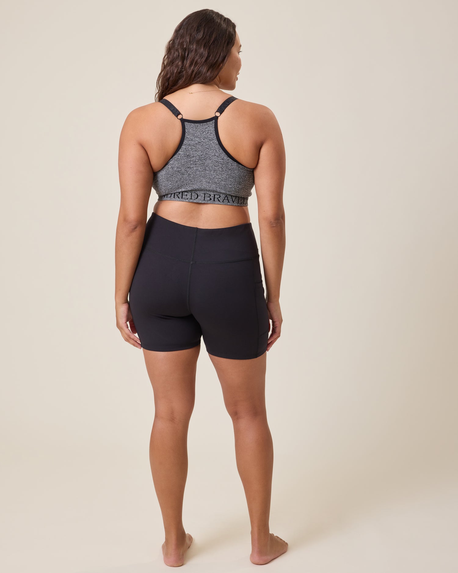 Stevie Active Postpartum Bike Short | Black - Image 4
