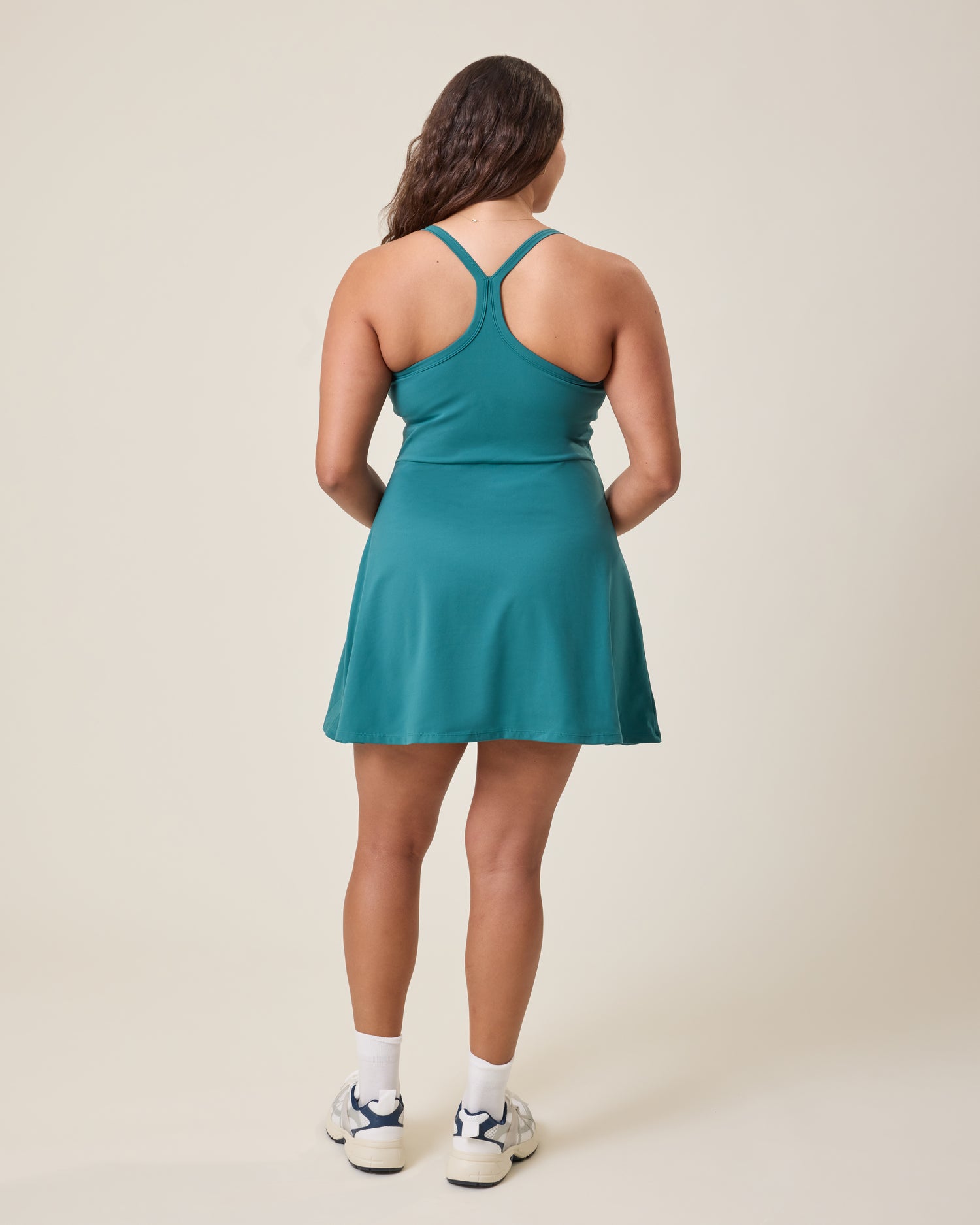 Stevie Active Racerback Nursing Dress | Teal - Image 5