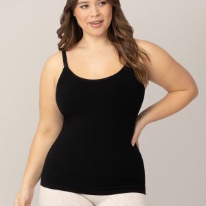 Sublime® Bamboo Maternity & Nursing Cami | Black