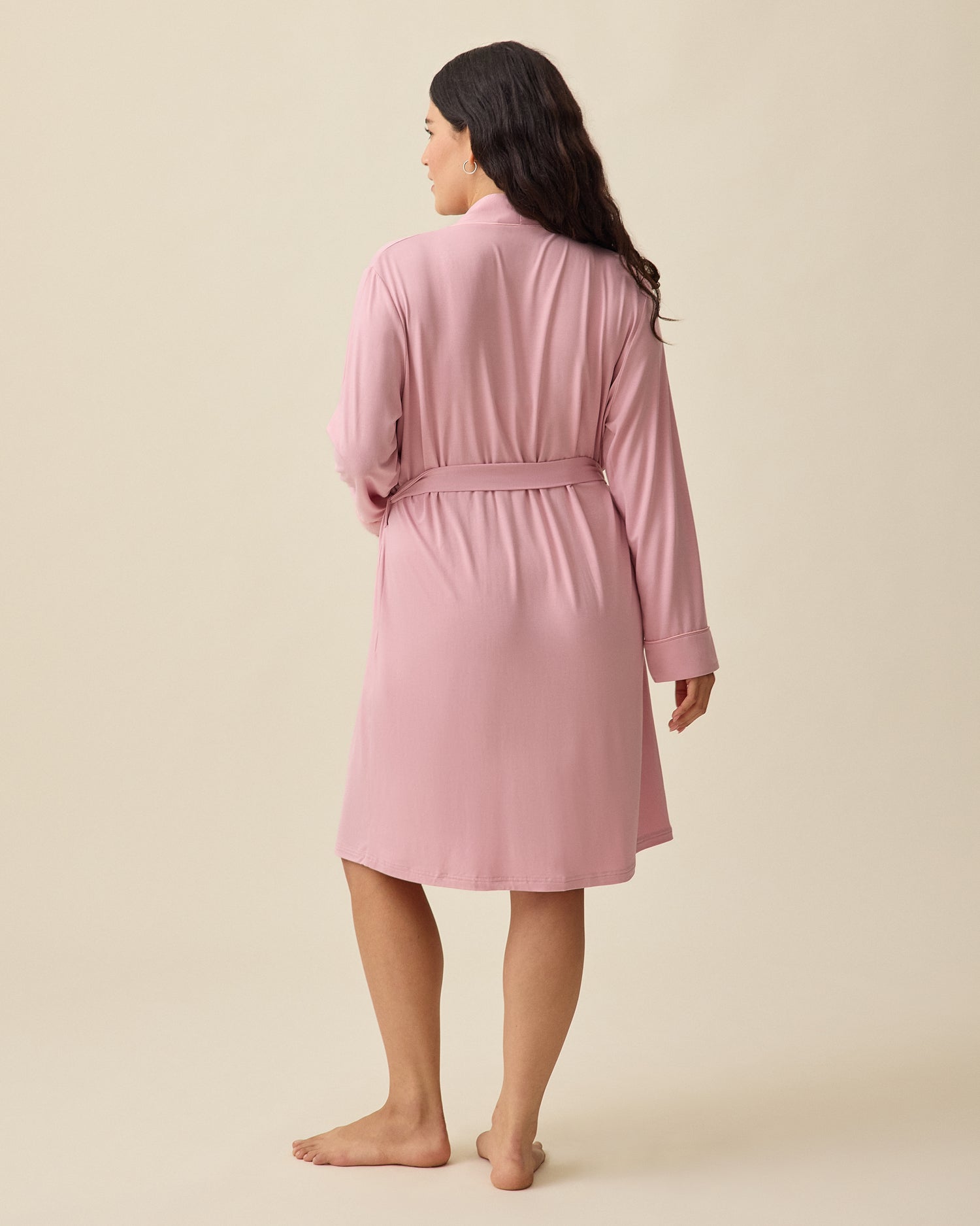 Clea Bamboo Robe | Black - Image 17