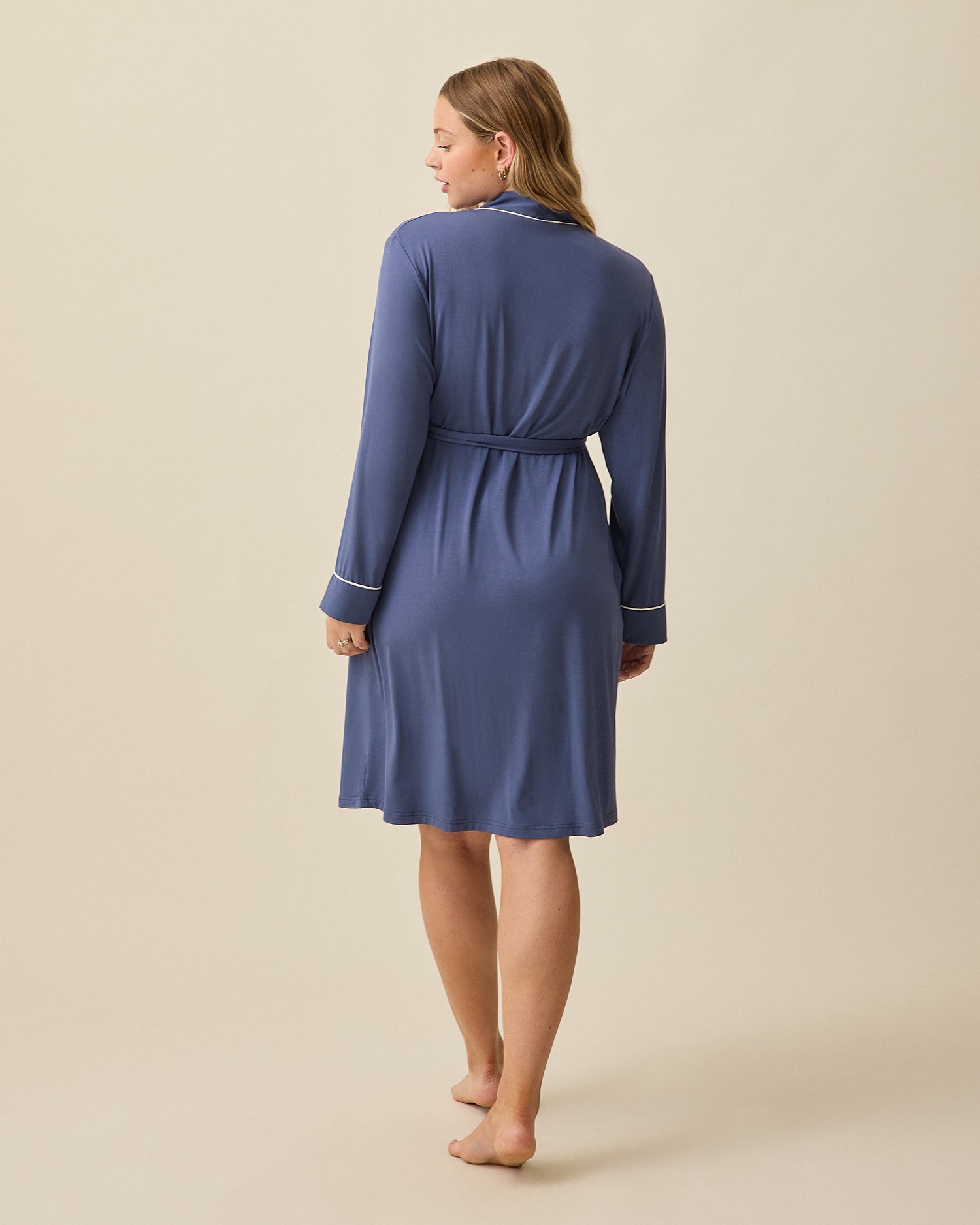 Clea Bamboo Robe | Black - Image 10