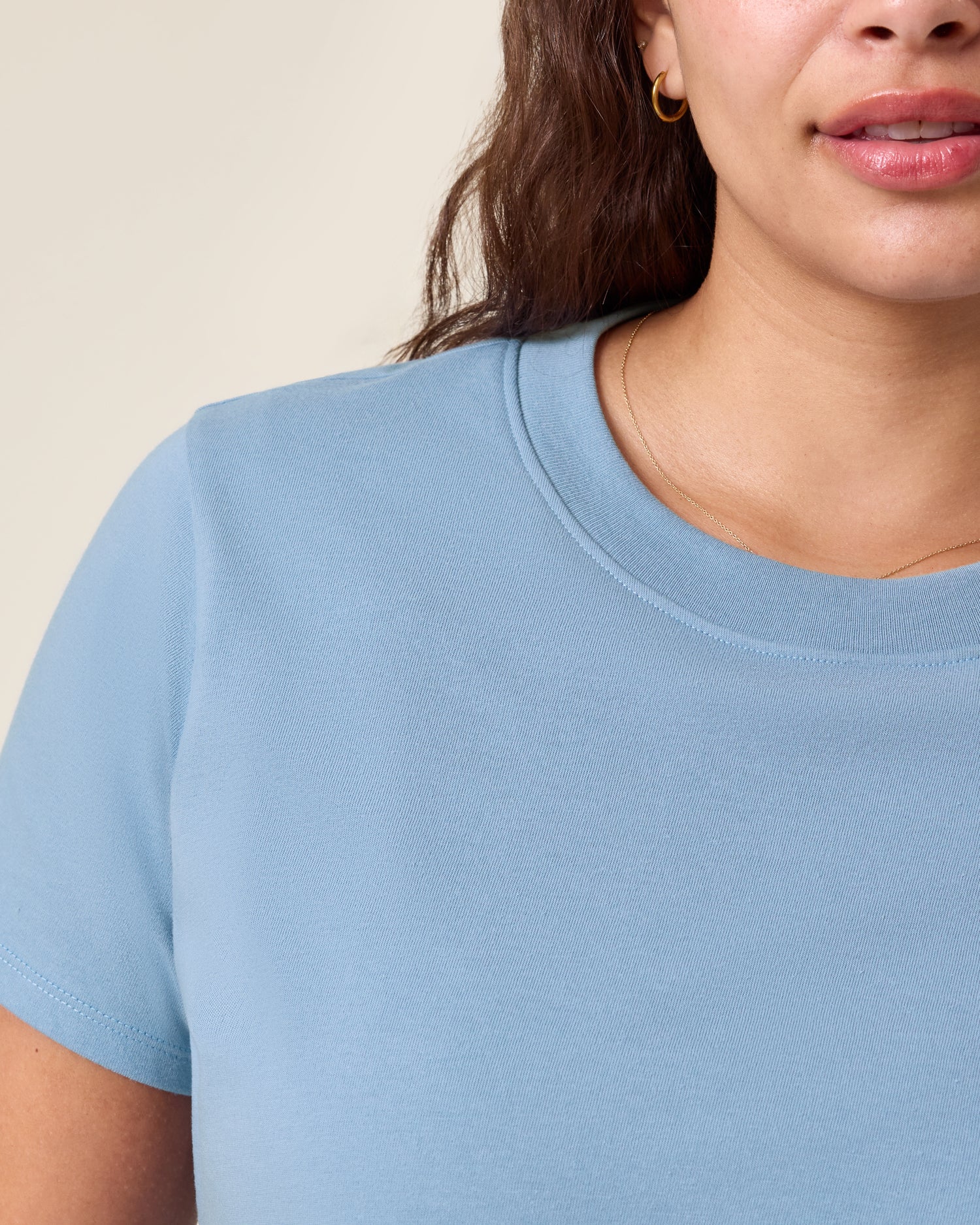Classic Cotton Nursing T-shirt | Vintage Blue - Image 3