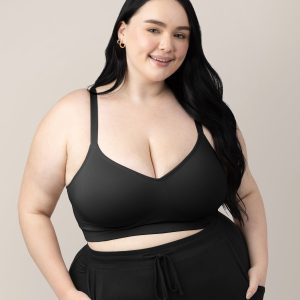 Everly Wireless Contour Bra | Black