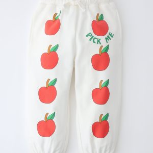 French Terry Jogger | Ivory Apple