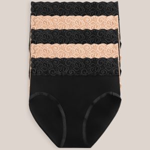 High-Waisted Postpartum Underwear Pack | Assorted Neutrals
