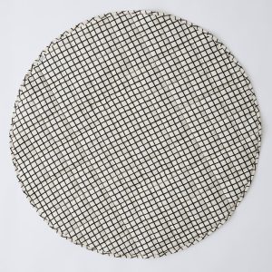 Inside/Outside Play Mat | Black Grid
