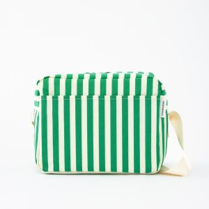 Jumbo Cooler Bag | Green Stripe