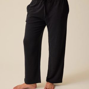 Luxe Terry Maternity & Postpartum Pant | Black