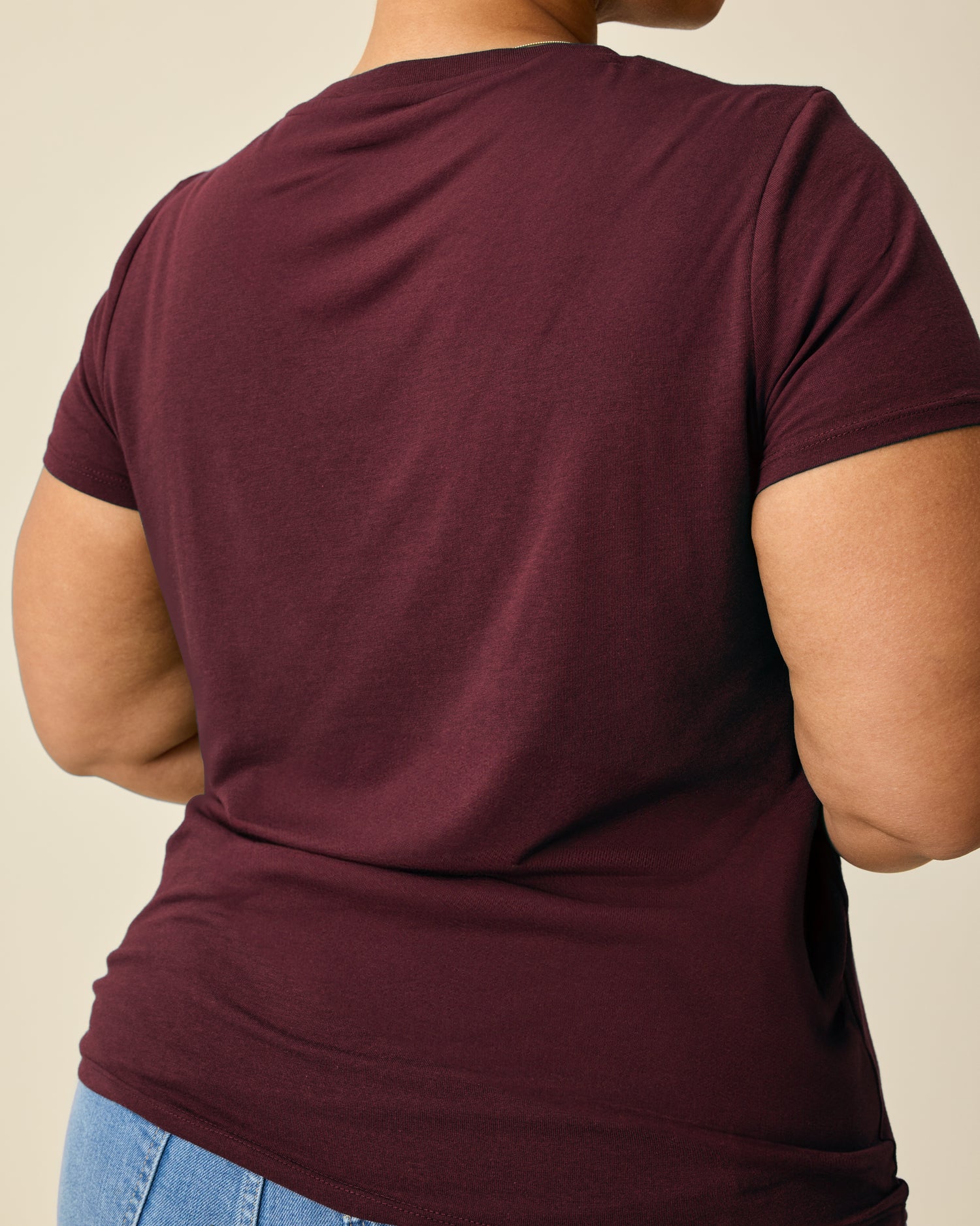 Modal Crew Neck Nursing T-shirt | Black - Image 11