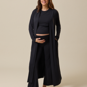 The Sunday Lounge Duster | Black