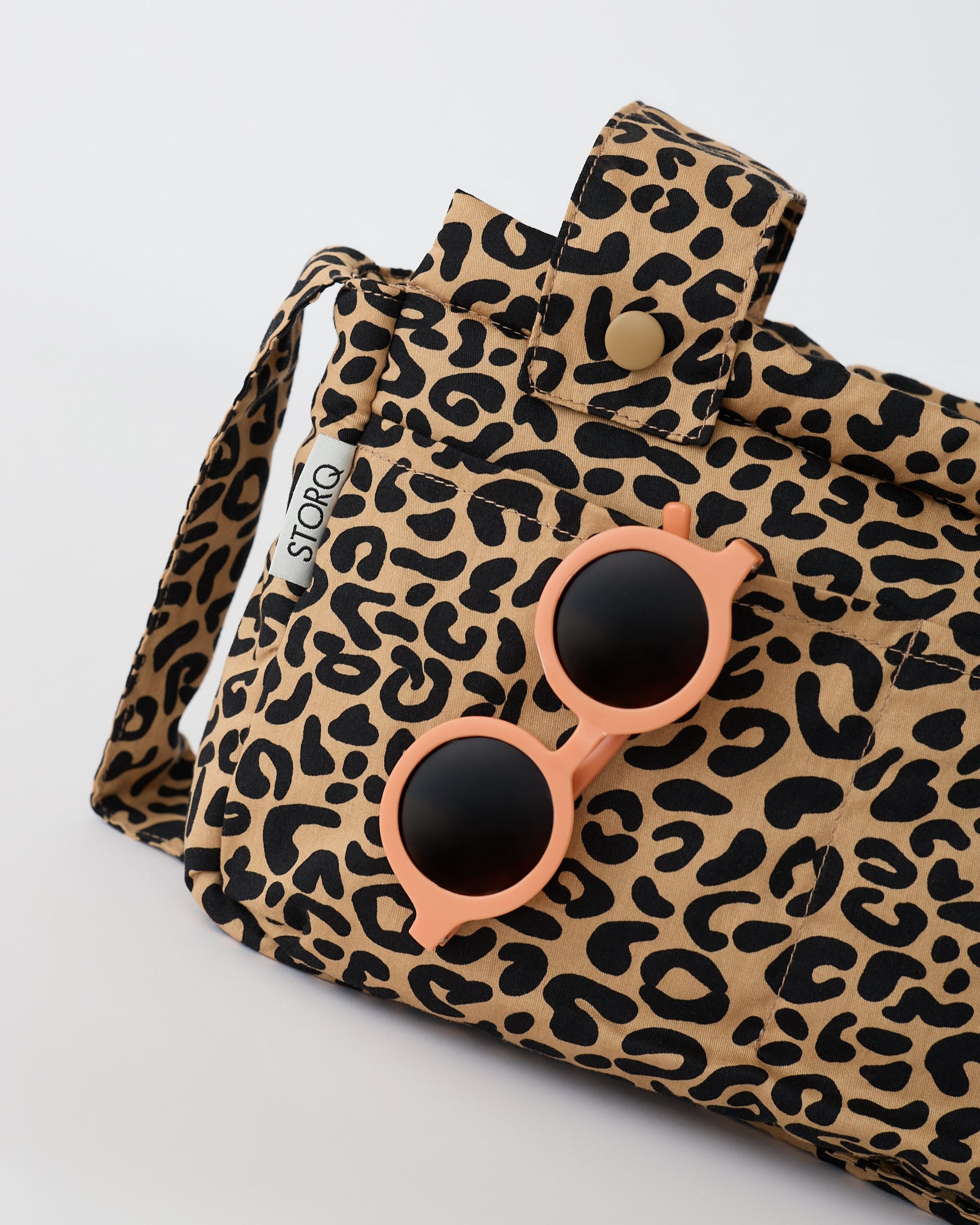 Stroller Party™ Caddy Bag | Leopard - Image 4