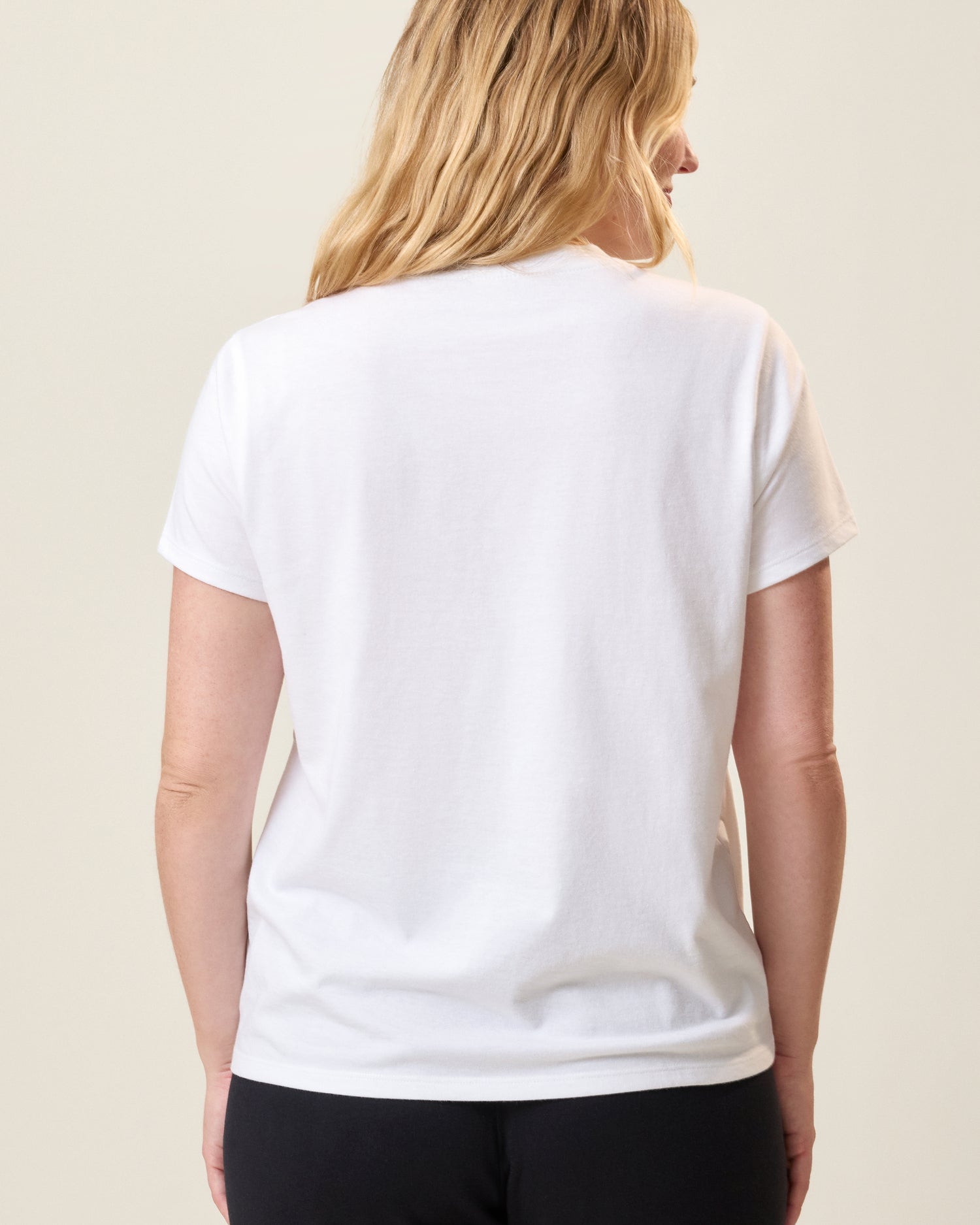 Classic Cotton Nursing T-shirt | White - Image 5