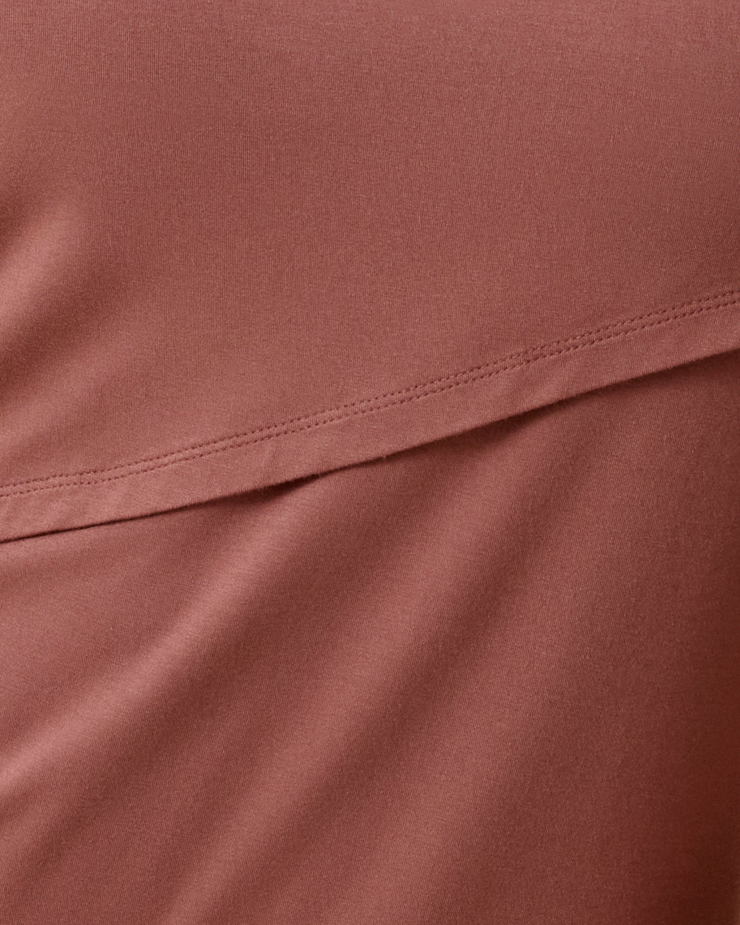 Asymmetrical Nursing T-shirt | Redwood - Image 6