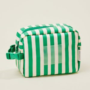 Mini Cooler Bag | Green Stripe