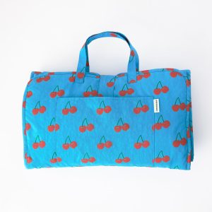 Cool Kid Nap Mat | Blue Cherries
