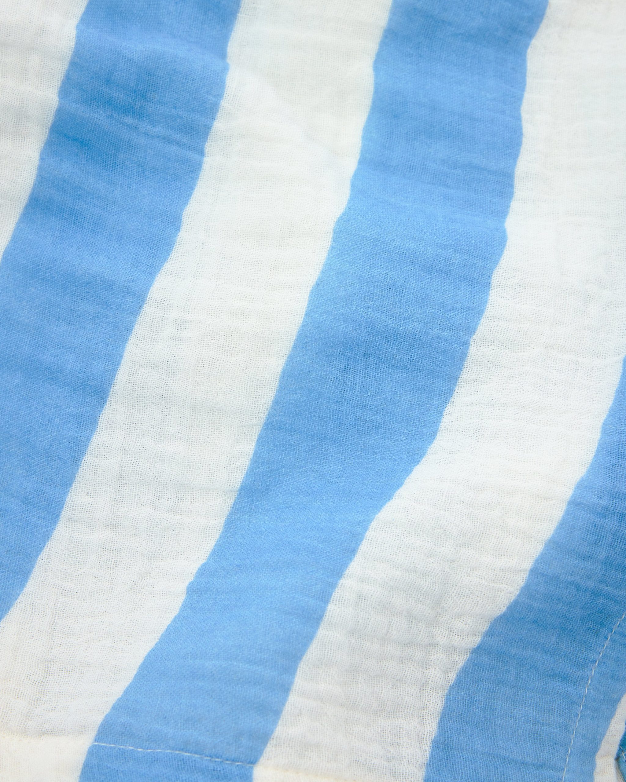 Organic Muslin Swaddle | White Cherries - Image 4