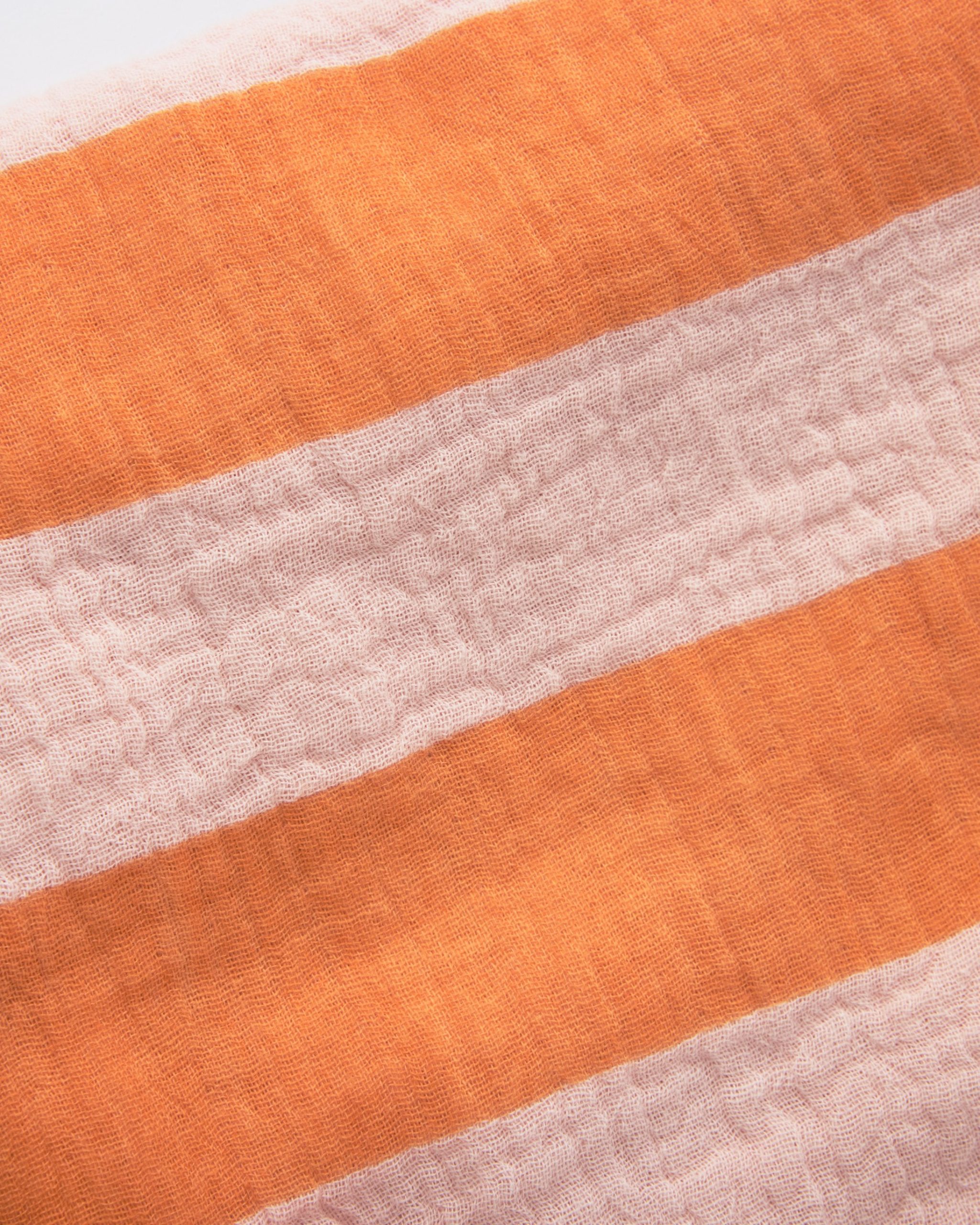 Organic Muslin Swaddle | White Cherries - Image 7