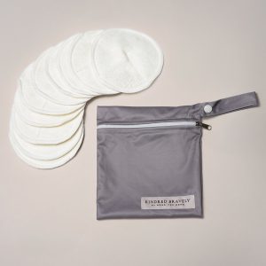 Organic Bamboo Reusable Nursing Pads | Ivory