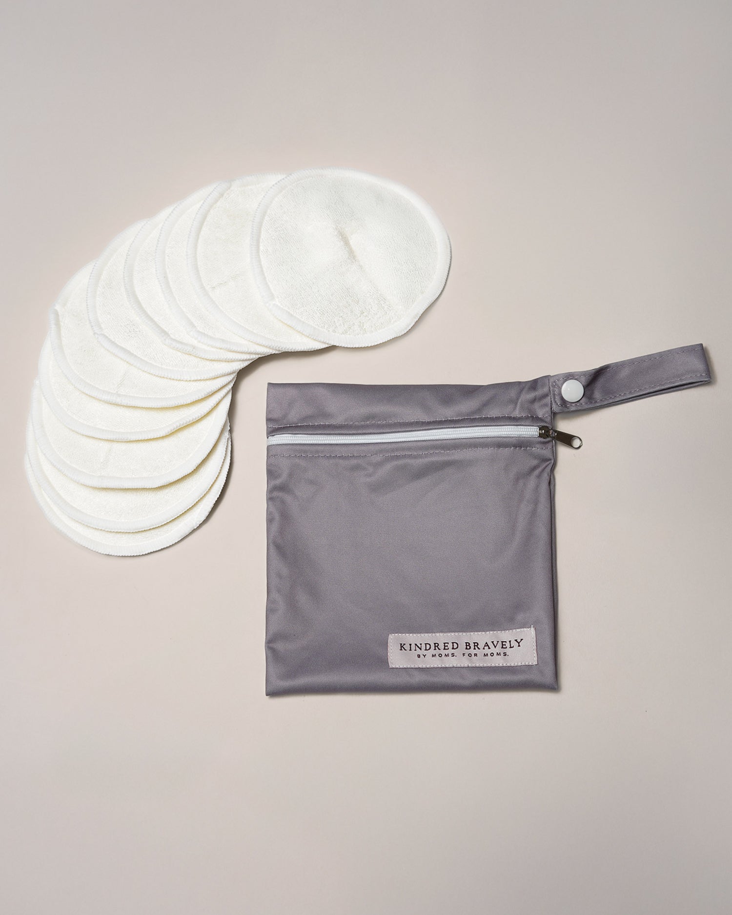 Organic Bamboo Reusable Nursing Pads | Ivory