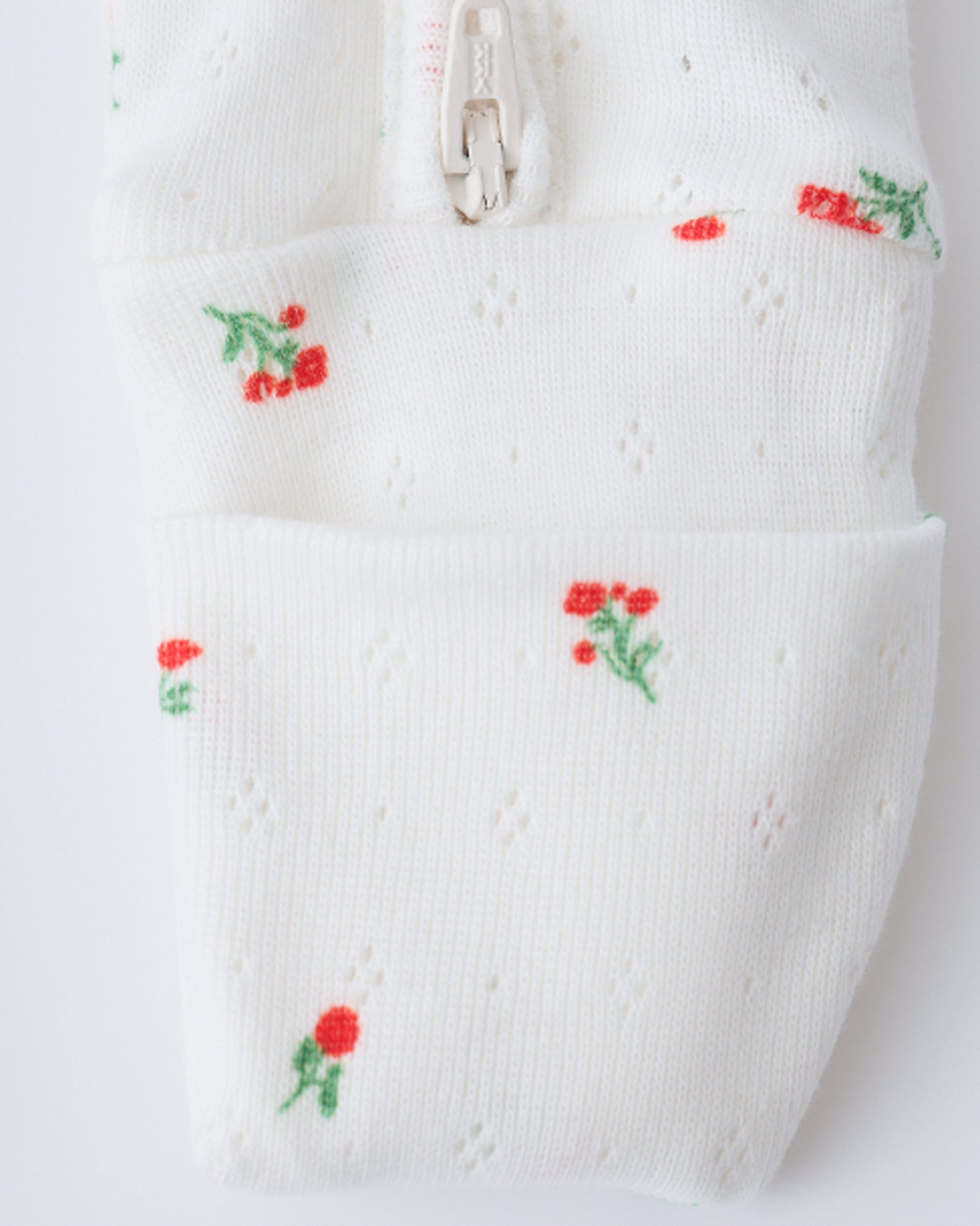 Pointelle Baby Pajama | Dainty Ditsy - Image 4
