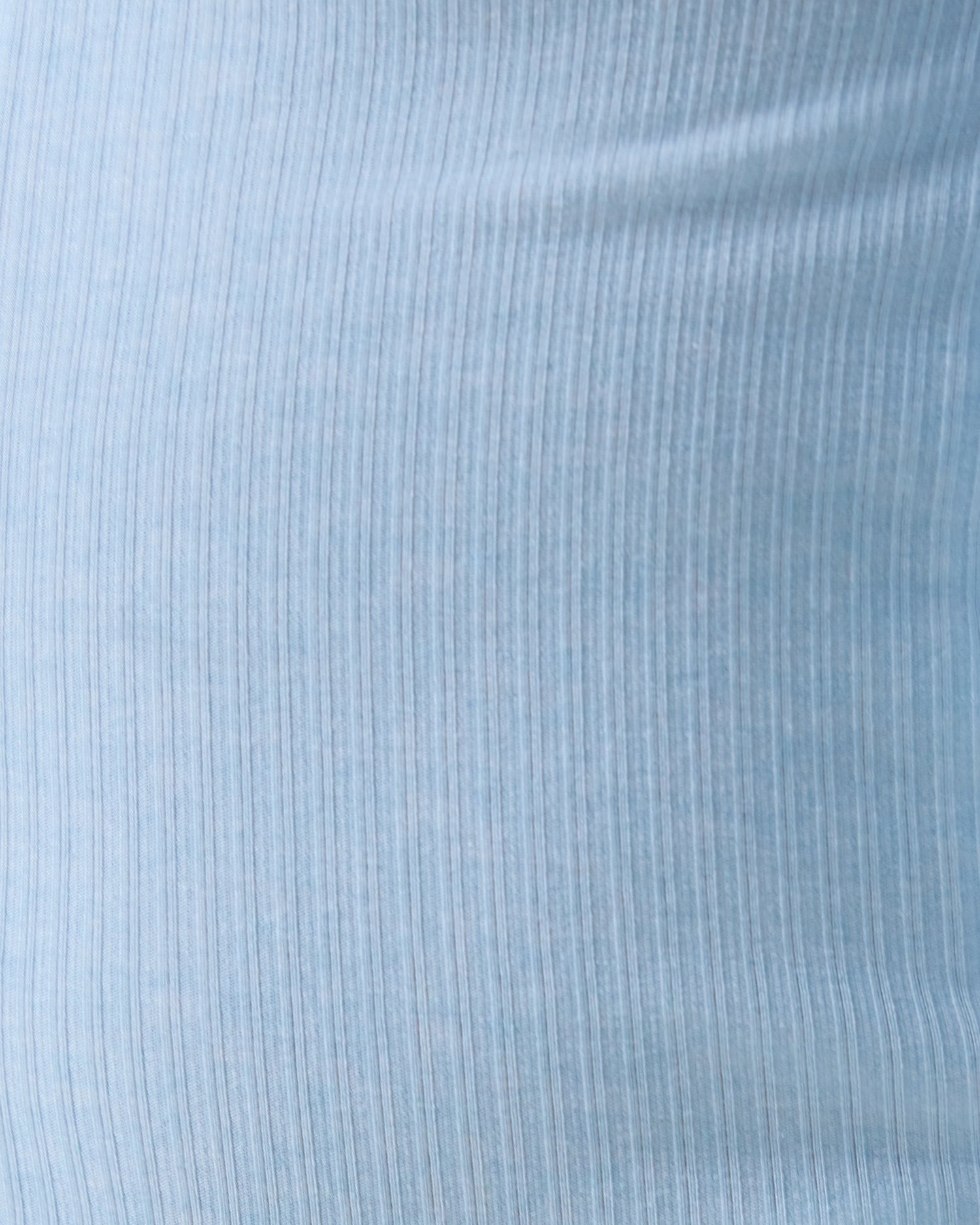 Ribbed Bamboo Baby Pajama | Blue Heather - Image 5
