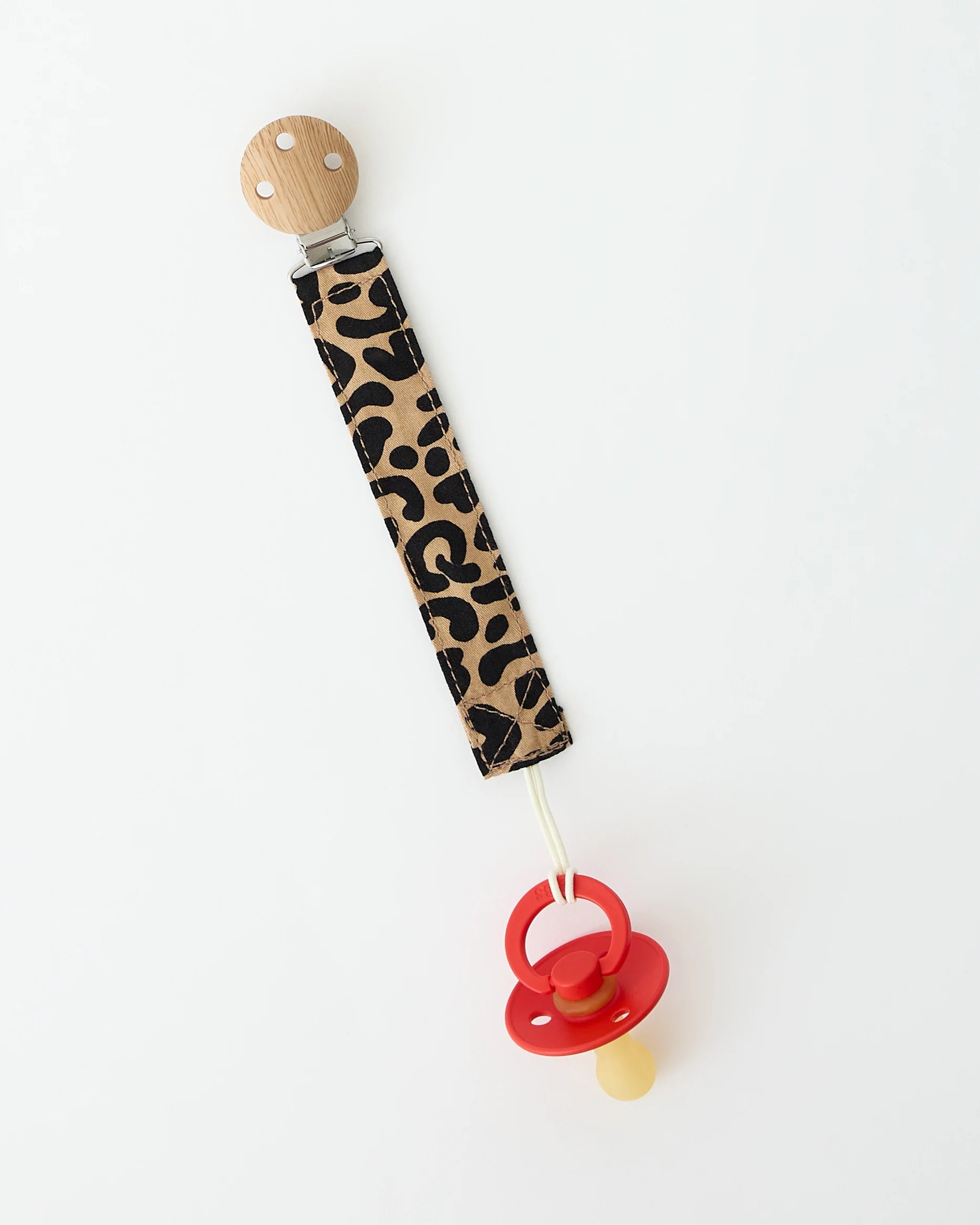 Pacifier Clip Two-Pack | Leopard - Image 2