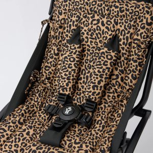 Stroller Party™ Seat Liner & Strap Covers | Leopard