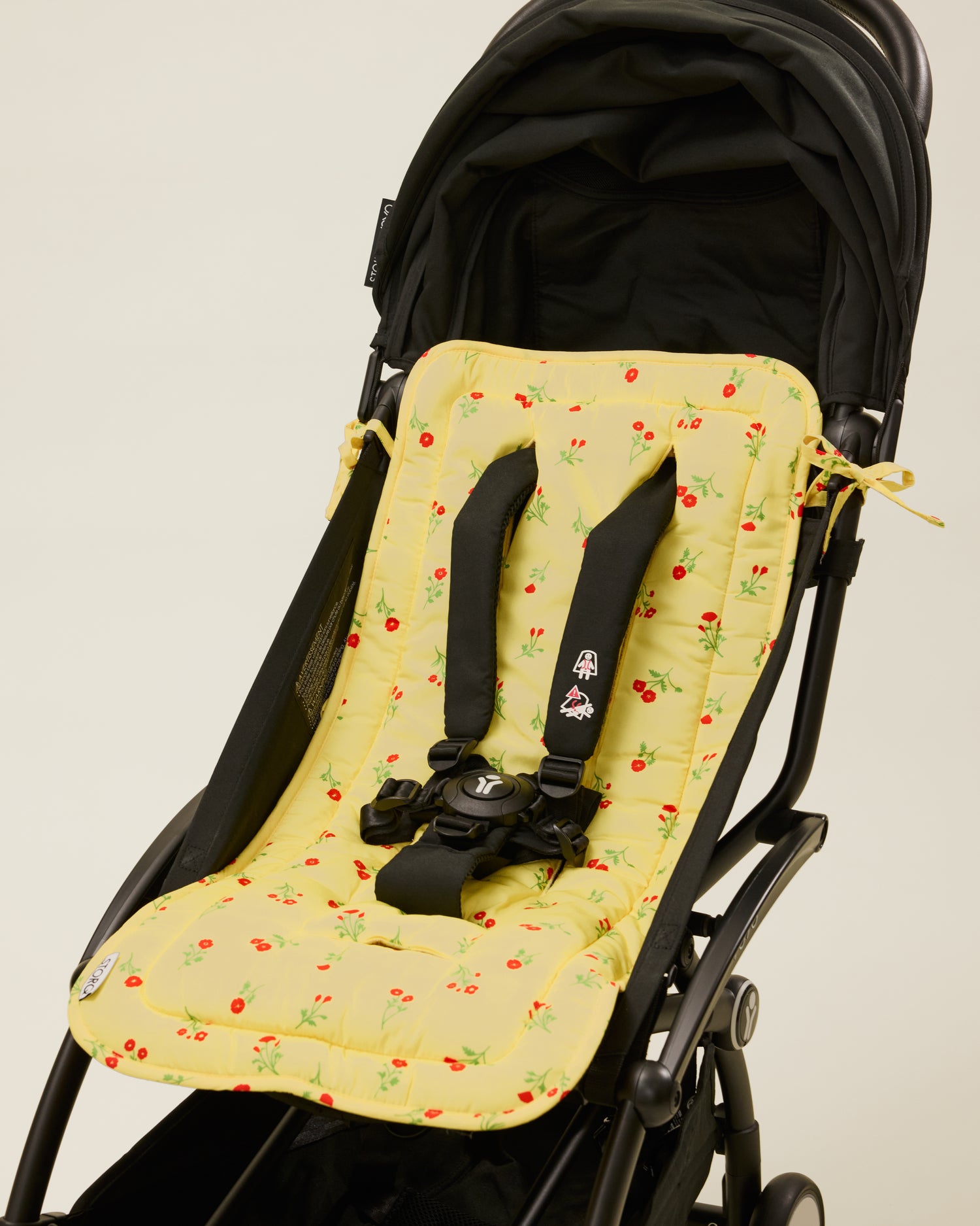 Stroller Party™ Seat Liner | Sunshine Wildflower - Image 4