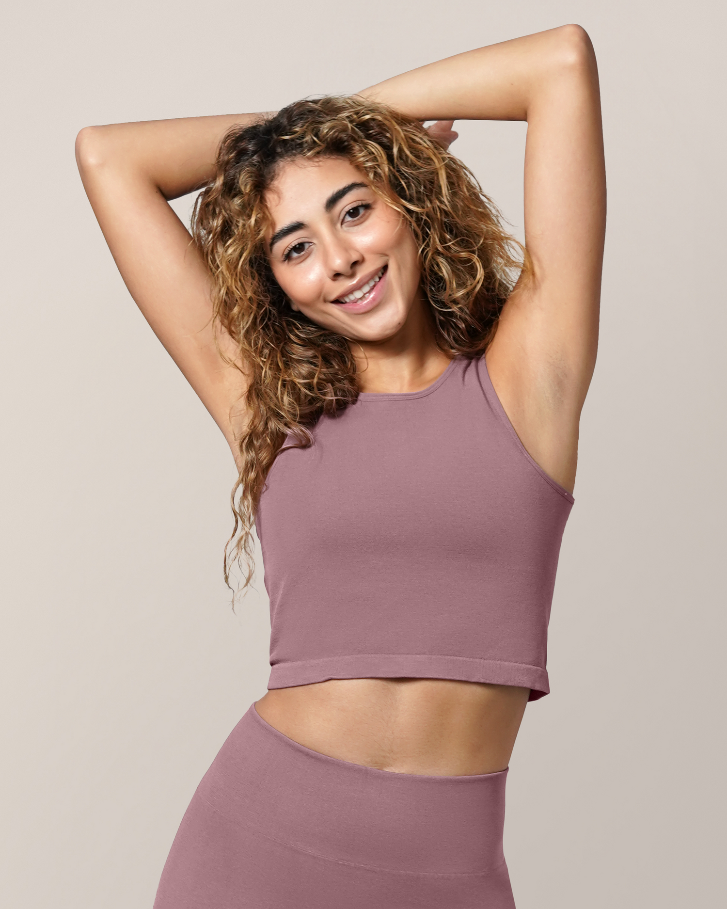 Sublime® Bamboo Hands-Free Pumping Longline Bra Top | Twilight - Image 4