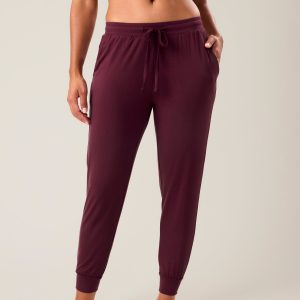 Ultralight Sleep & Lounge Jogger | Deep Burgundy