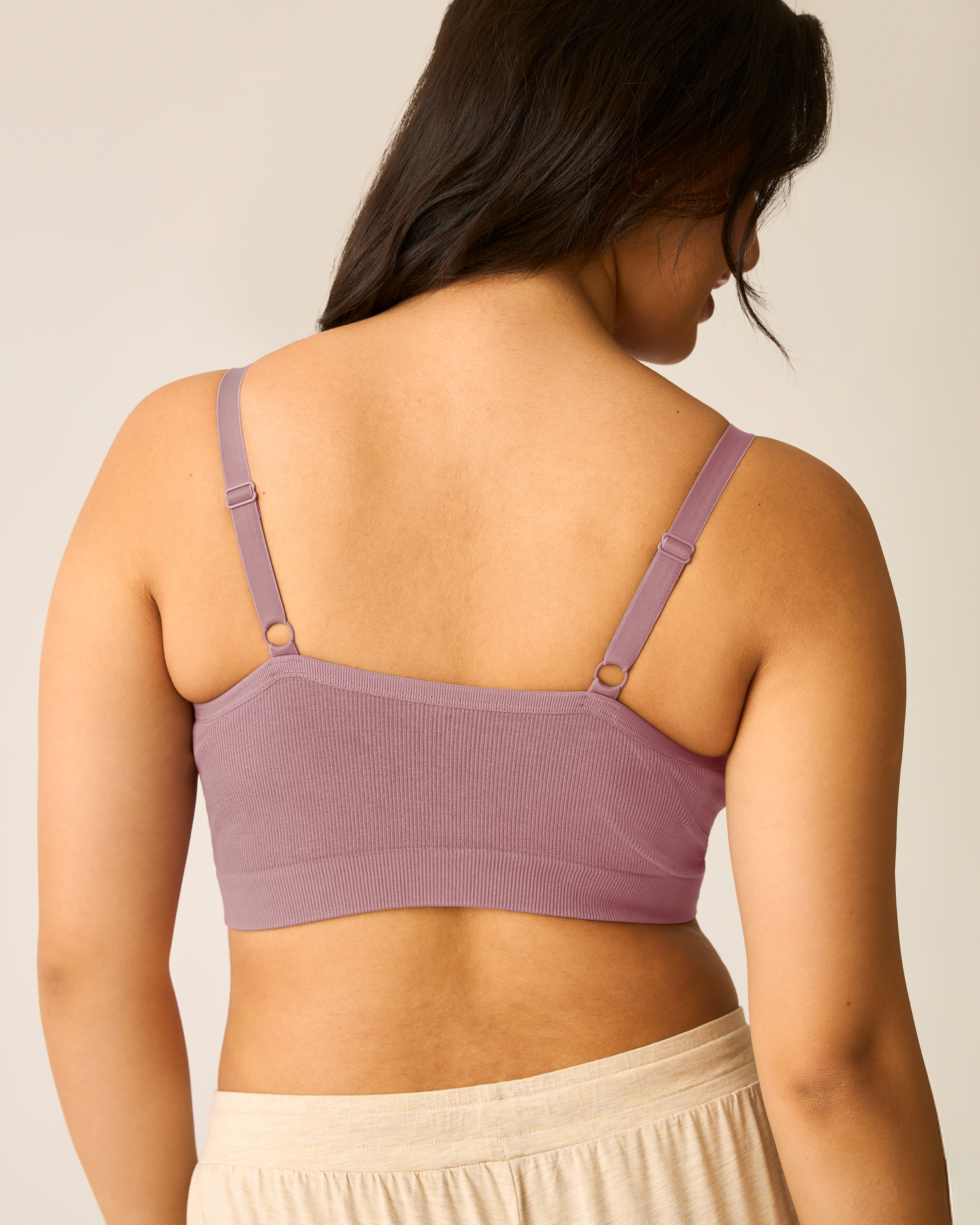 Sublime® Bamboo Hands-Free Pumping Lounge & Sleep Bra | Twilight - Image 4