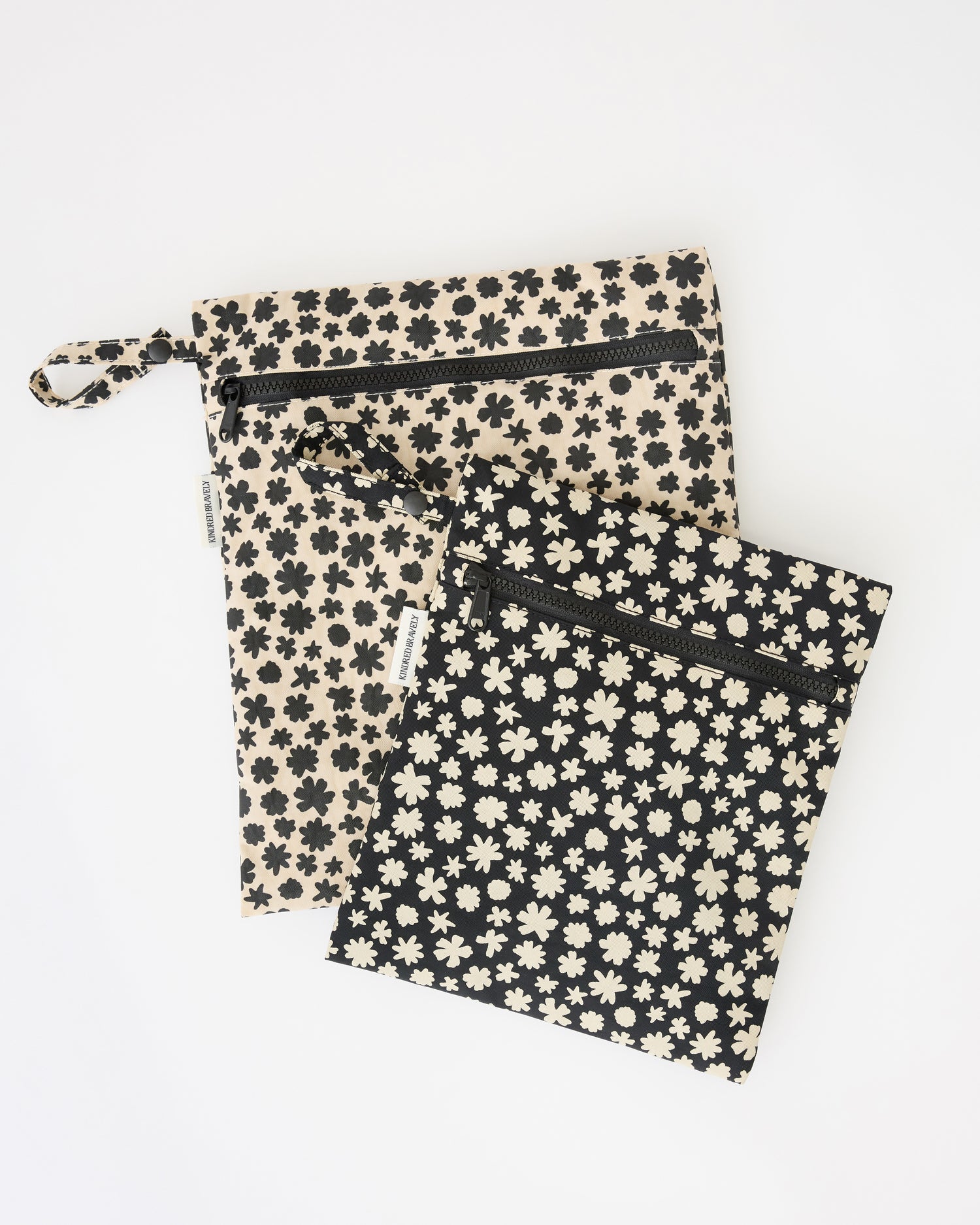 Wet/Dry Bag Set | Cream Chamomiles